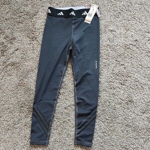 Adidas Women's Gray Charcoal Leggings